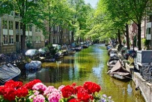 Lake view Hotel Amsterdam Netherlands