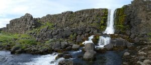 Fountain Þingvellir National Park, Iceland