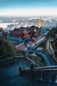 Ancient Building in the Wudang Mountains , China