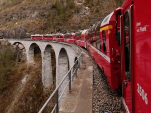 Bernina Express, Switzerland , Italy